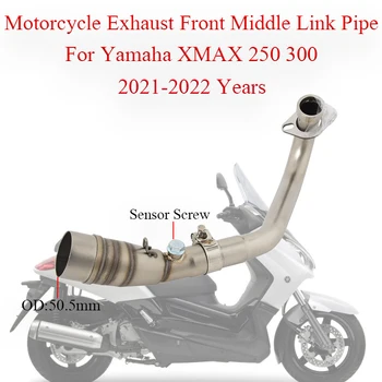 Mootorratta Heitgaaside Ees Keskel Link Toru Summuti Jaoks Yamaha XMAX 250 XMAX 300 2021-2022 Aastat Moto Põgeneda Muudetud Andur