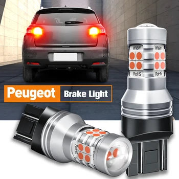 2tk LED Piduri Tuli Blub Lamp, W21/5W 7443 T20 Canbus Tõrge Tasuta Peugeot 4008 2012 2013 0