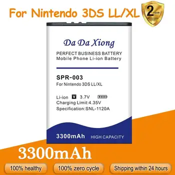 100% Originaal 3300mAh SPR-003 Aku Nintend 3DS LL/XL 3DSLL 3DSXL UUS Laos
