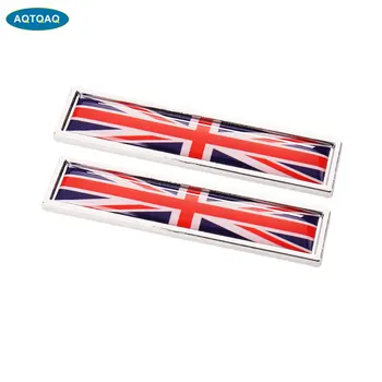 1 Paar Riigi Lipu Inglismaa Briti Kuum Metall Kleebised Car Styling, Mootorratta Tarvikud Pääsme Silt, Logo Auto Sticke
