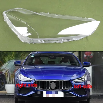 Eest Maserati GTS Ghibli 2014-2020 Ees Esilatern Hõlma Lambi Varju Esitulede Shell Objektiivi Asendada Originaal Lambivarju Pleksiklaas 0