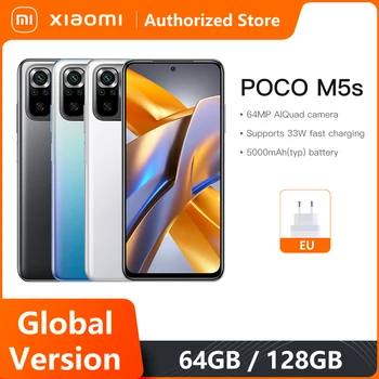 Globaalne Versioon POCO M5s 64GB/128GB 64MP Quad Kaamera 6.43