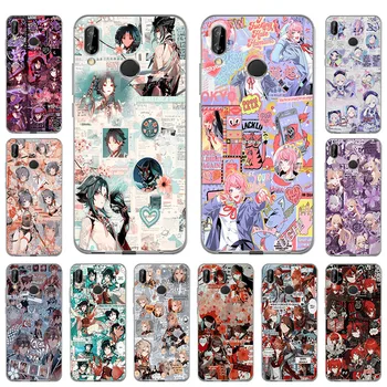 Genshin Mõju Anime Pehme TPU Telefoni puhul Huawei Honor 9S 9A 9C 30 20 Pro 8X 9X Lite 8S Y5P Y7A Y8P Y7P Y6P Y7A P-smart Cover