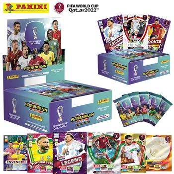 PANINI 2022. aastal Kataris World Cup Jalgpalli Täht Kaardi Box Jalgpall Star Kogumise Messi Ronaldo Jalgpallur Piiratud Fänn Kaardid Box Set