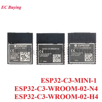 ESP32-C3-WROOM-02 ESP32-C3-MINI-1 ESP32-C3 WROOM 02 N4 H4 2.4 GHz ESP32 silmas on gaasimull 5.0 WiFi Bluetooth-ühilduva Traadita side Moodul