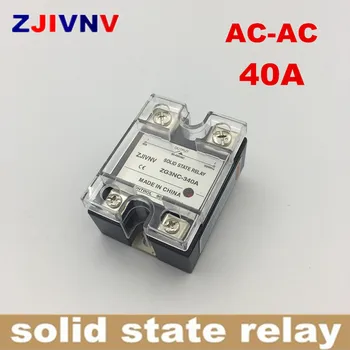 AC AC ühefaasiline solid state relee 40A NSV-40AA , AC relee NSV Zero crossing tüüp täiskoormuse praegune ZG3NC-340A