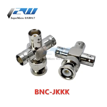 1 TK BNC 4-way adapter BNC-JKKK/BNC-KKKK RF ostsilloskoop BNC adapter 1-sentimeeter 3-emane 4-way adapter BNC ema vask
