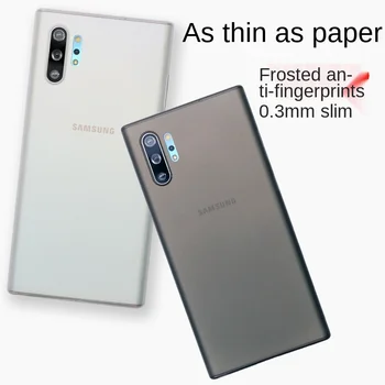 Samsung S21 S22 s20 ultra telefon hõlmab Ultra õhuke Protector Pehme PP Telefoni tagakaas galaxy märkus 10 pluss juhul katta