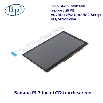 Kõrge kvaliteediga 7 tolline LCD Ekraan-Puutetundlik Ekraan Banaan Pi-M1/M1+/M3/M64/M2 Ultra/M2 Marja/M2M Juhatus