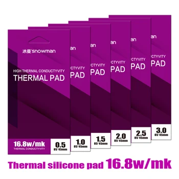 LUMEMEMM 16.8 W soojushajutamise Silikoon Padi CPU/GPU Graafika Kaardi Thermal Pad Emaplaadi silikoonmääre Pad Multi-Suurus