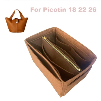 Eest Picotin 18 22 26 Abimees Rahakott Sisesta Käsitsi valmistatud 3MM Tundsin Kott Korraldaja Taskud( Eemaldatav Kott w/Metal Zip)