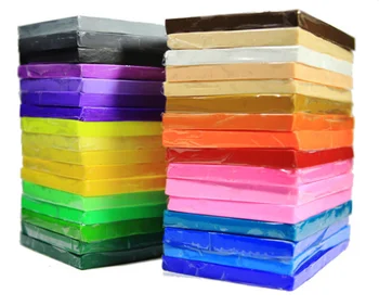 Kunstnik materjali 250g/TK blokeerida 40 värvi saab valida ahjus küpsetada Polümeer savi modelleerimine savist laste plastiliin pasta savi 0