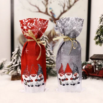 Santa Claus veinipudeli Kate jõulukaunistused Kodu 2020. Aasta Jõulud ladustamine Kingitus Navidad uusaasta Decor 2021