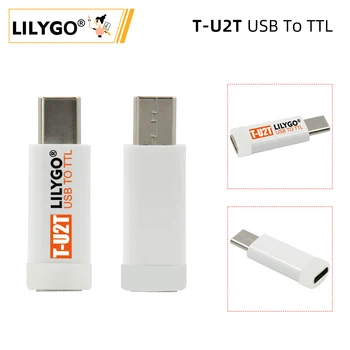 LILYGO® TTGO T-U2T USB TTL Automaatne Downloader CH9102 Programmaator Serial Adapter Arengu Pardal Avatud Lähtekoodiga Moodul