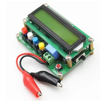 Digitaalne LCD ülitäpne Mahtuvus Induktiivsus Meeter Meeter Kondensaator Tester Sagedus Ruut, Laine, Signaal, Generaator, Jootmine