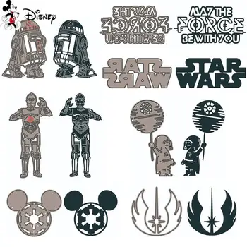 Disney, Star Wars Metalli Lõikamine Sureb Robotid Impeeriumi Hiirt, Diecut DIY Scrapbook Paberist Kaardid Dekoratiivsed Käsitöö Diecut Uus 2022