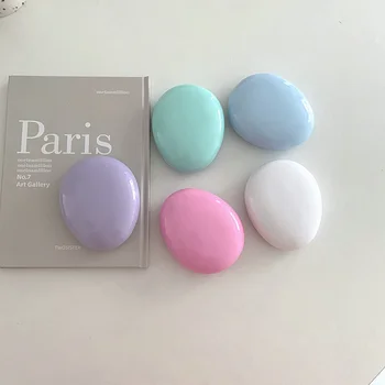 Uus Värv muna kontaktläätsede puhul peegel (Solid color pebble kontaktläätsede puhul travel kaasaskantav kontaktläätsede box