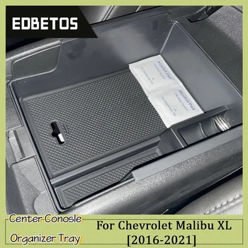 Center Console Korraldaja Sahtel ühildub Chevrolet Malibu XL 9. Gen Tarvikud 2016-2018 2019 2020 2021 2022 2023Glove Box