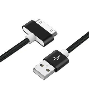1M 2M USB-Kaabel, Kiire Laadimine, iPhone 4 4s, 3GS, 3G iPad 1 2 3 iPod Nano touch 30 Pin Originaal Laadija Adapter Data Sync Cord