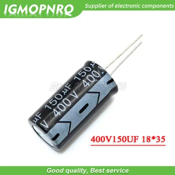 2TK 400V 150UF 18*35mm 150UF 400V 18*35 Alumiinium-elektrolüütkondensaatorid kondensaator 0