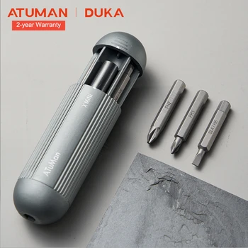 DUKA ATuMan Xmini Screwdriver Set Magnet kruvikeerajaga Mini Kit Käsiraamat Remondi Tööriist täpsusega screwdriver set Multi Repair Tööriistad
