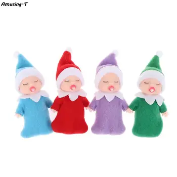 Jõulud Beebi Elf Nukud Beebi Päkapikud, Nukud, Mänguasjad Mini Jõulud nuku Mini Elf Xmas Teenetemärgi Nukk