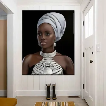Seksikas Aafrika Kunsti Must ja valge Naine, Täis Ruut, Ring Diamond Maali Diamond Tikandid Mosaiik ristpistes Komplektid Home Decor