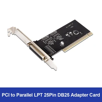 VODOOL PCI Adapter Card PCI Paralleelselt LPT 25Pin DB25 Printeri Pordi Kontroller Laiendamise Kaart Lauaarvuti Tarvikud