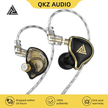 QKZ ZXD ZAS Kõrvaklapid 1 Dünaamiline HIFI Bass Earbuds In Ear Monitor Kõrvaklapid Sport Müra Tühistamises Peakomplekt