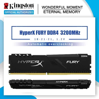 Kingston Originaal HyperX Raev DDR4 Mälu 4g 8g 16g 32g 2400MHz 2666Mhz 3200MHz DIMM memoria ram desktop
