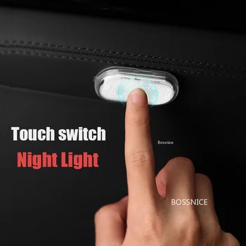 Juhtmeta Led Interior light LED Lamp Magnet Auto Lae Lamp Lugemine Kerge Auto Kaunistused Katuse Magnet Salongi Valgustus