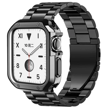 Klassikaline Metallist, Roostevabast Terasest, Rihm Apple watch band 44mm 40mm jaoks iWatch Seeria 6 5 4 3 38mm 42mm Käevõru watchbands+Kohtuasjas