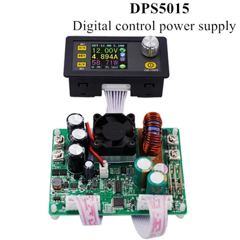 DPS5015 50V 15A Pidev Pinge Praegune Converter LCD Voltmeeter DC Power Step-down Side digital Power Supply
