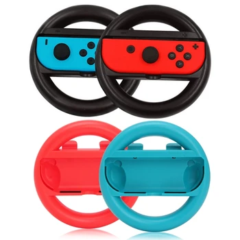 2tk Racing Rool jaoks Nintendos Nintend Lüliti Rõõmu con Töötleja Käepide Haaratsid Nitendo Switch Games ABS Materjalist