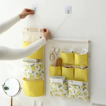 Puu muster seina riputamise garderoob ladustamise kott tühi-tähi ladustamise kott, ehted rippus seinal kott rippus kosmeetika mänguasi ladustamise kott