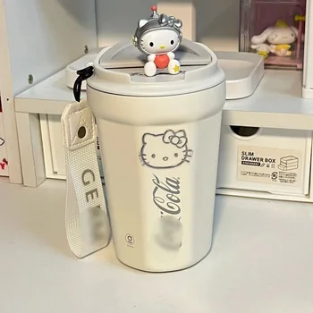 Hello Kitty 480Ml Cartoon Roostevabast Terasest Vaakum Pudel Kaasaskantav Isolatsioon Cup Reisi Isolatsioon Vee Pudel Isolatsioon Cup