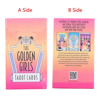 Kuldsed Tüdrukud, Tarot Kaardid, Oracle Kaardid Pool Ettekuulutus Ennustamine Lauamäng