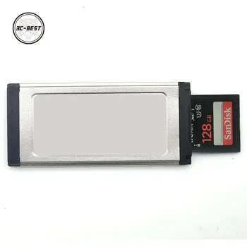 34 54mm Express-Kaardi Expresscard, et SDXC-Adapter Sülearvuti 0
