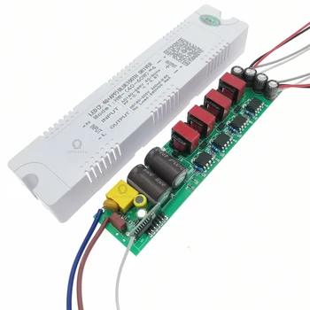 2.4 G RF Remote & APP Intelligentne LED Draiver (36-50W)x4 (40-60W)x4 (40-60W)x6 Dimm&Värv-Muudetav Toide Trafo 0