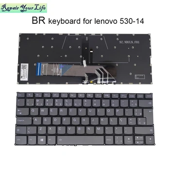 Taustavalgustusega BR/JP Jaapani Brasiilia klaviatuuri taustvalgustus lenovo Jooga 530-14 ARR 14IKB C740-14 C640-13IML C340-14 PD4SB NSK-BWFBC