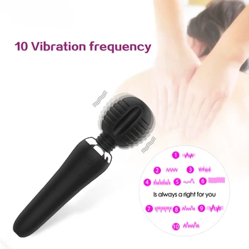 Võimas Vibraator Dildo AV Magic Wand Vibraatorid Naistele, Kliitori Stimulaator G Spot Massager Masturbator Sugu Mänguasjad Täiskasvanutele 18
