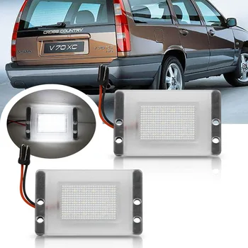 2tk Volvo 850 1992-1997 V70 ja V70 XC 1997-2000 vigadeta LED Arv numbrimärk Valgus Sildi Lamp 0