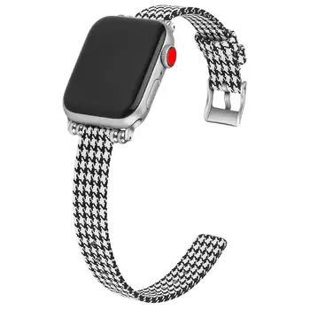 Apple Watch Band 38/40/41/42/44/45mm ,Lõuend Riie Riiet, Paela Naiste Käevõru Ehted Käepaela eest iWatch Series 7 6 5 4 3 2 1