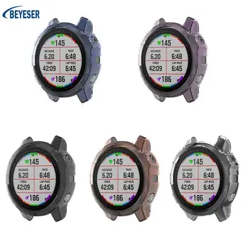 TPÜ Puhul Garmin Enduro Smart watch Full Cover Screen Protector kaitseraam Kest Garmin Fenix 6X Tarvikud