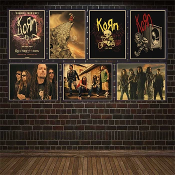 Laulja Retro Vintage Rock Muusika Jõupaber Plakatid Seina Kleebised Cafe Bar Tuba Teenetemärgi Wall Decor