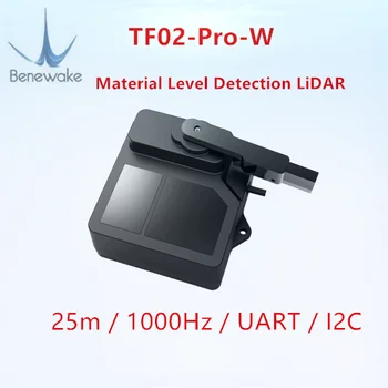 Benewake TF02-Pro-W Materjal Taseme Avastamise LiDAR UART I2C RS485 laser radari ulatudes andur söötmine avastamise talud
