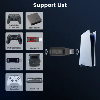 2022 Uus PS5 Kõik Mängud Töötleja Klaviatuur, Hiir Converter, Bluetooth Adapter PS4/LÜLITI/Xbox Gamepad-Liides Beloader 0