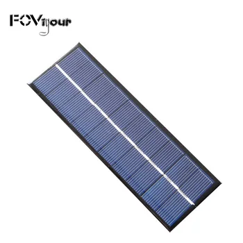 Fovigour Mini Solar Panel 1.3 W 5V 260mA 163*60*3MM