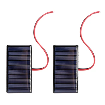 Mini Solar Cell PET päikesepaneel 5V 60mA Polükristallilised Päike Raku Kaasaskantav Photovoltaic Panel 3,6 V Aku Laadija DIY Kit