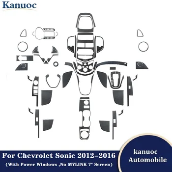 Süsinikkiust Must Kleepsud Chevrolet Sonic 2012-2016 (Koos Elektrilist Aknatõstukit ,Nr MYLINK 7